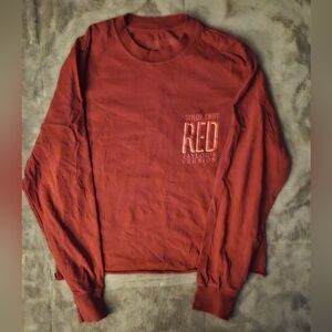 Taylor Swift Red Eras Crop